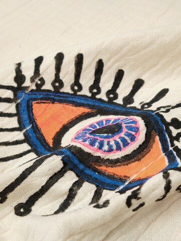 MARSIKOH Strandtuch 'Eyes' in Lila
