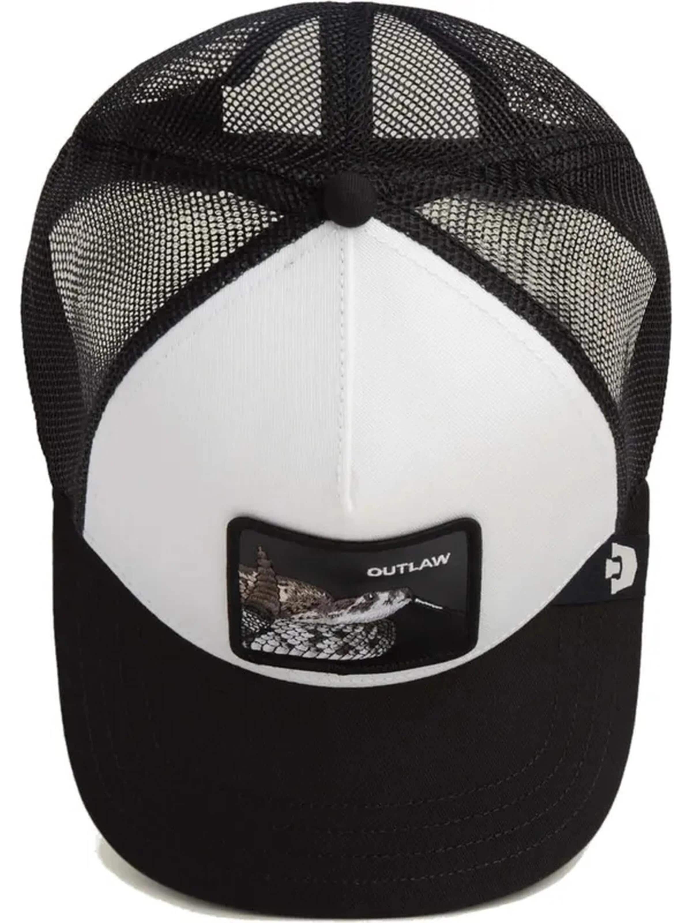 GOORIN Bros. Kšiltovka 'Gorra goorin bros blanca vibora outlaw trucker cap 3' – bílá