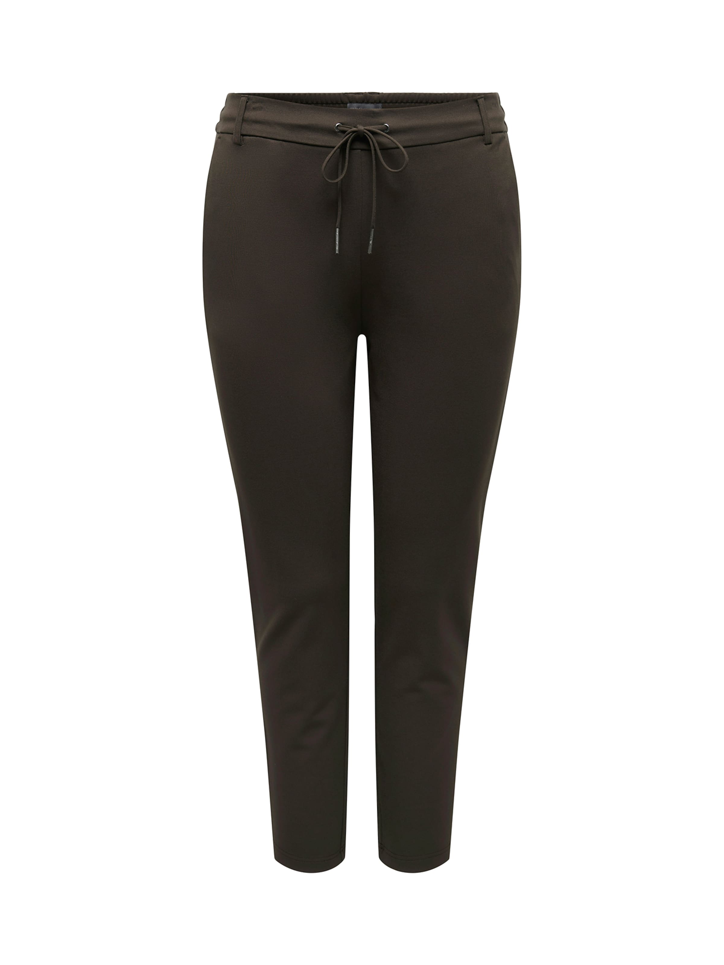 ONLY Carmakoma - Tapered Pantalón 'CARGOLDTRASH CLASSIC' en marrón: frente
