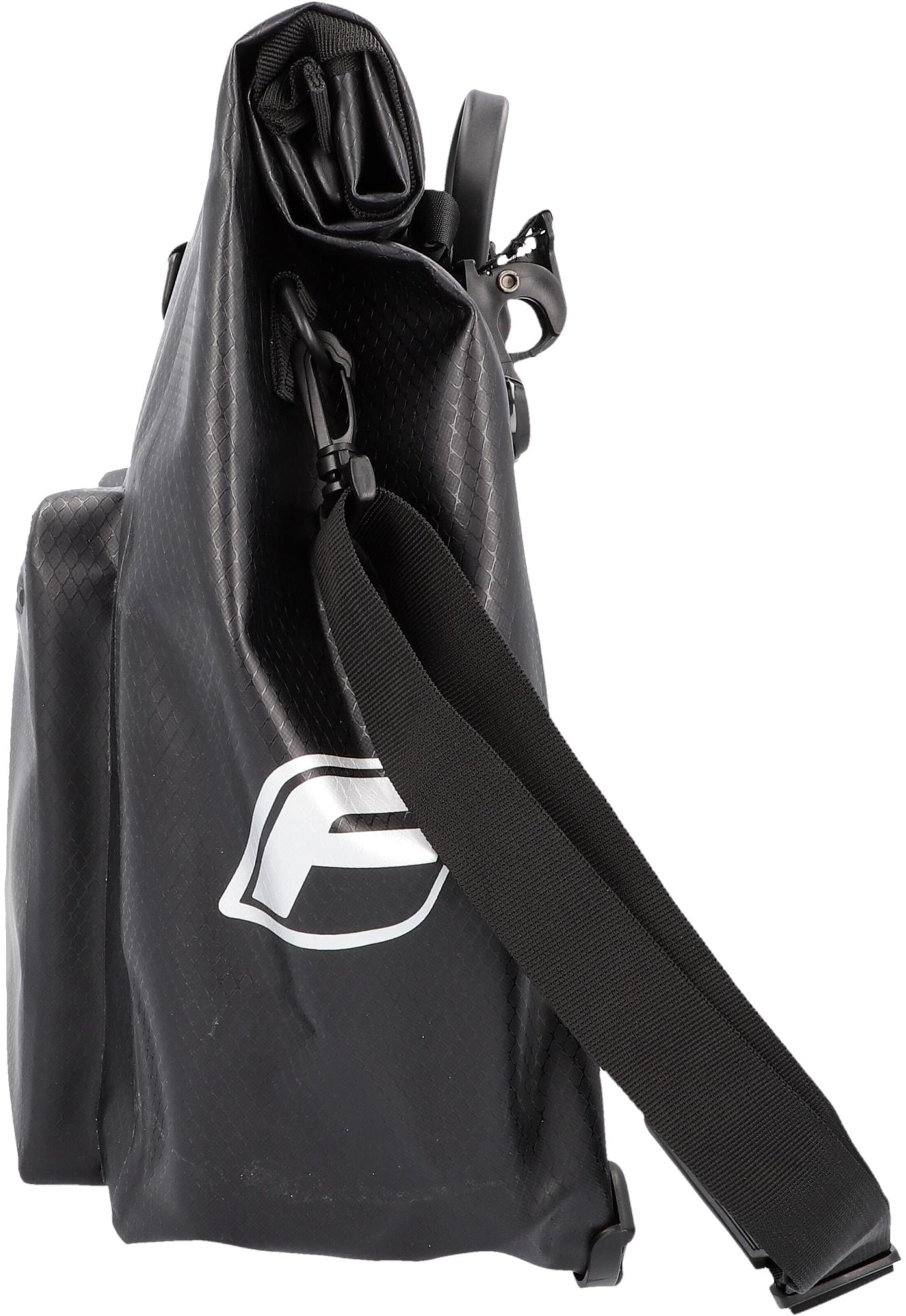 FISCHER Fahrräder Fahrradtasche in Schwarz