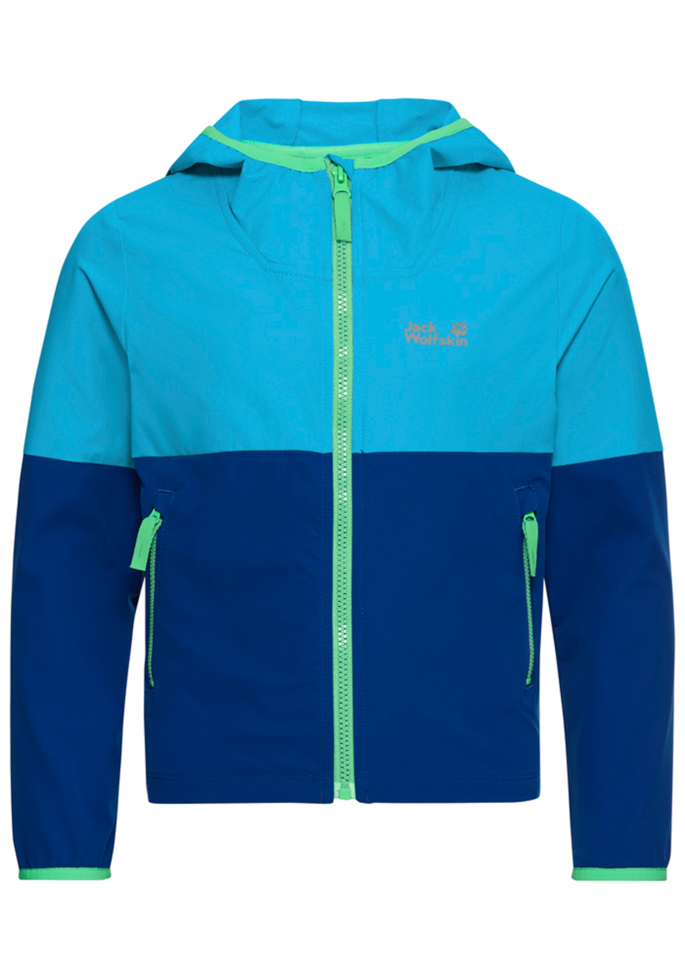 JACK WOLFSKIN Outdoor jacket in Blue: front