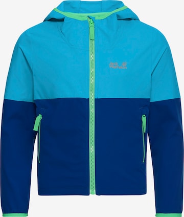 JACK WOLFSKIN Outdoor jacket in Blue: front