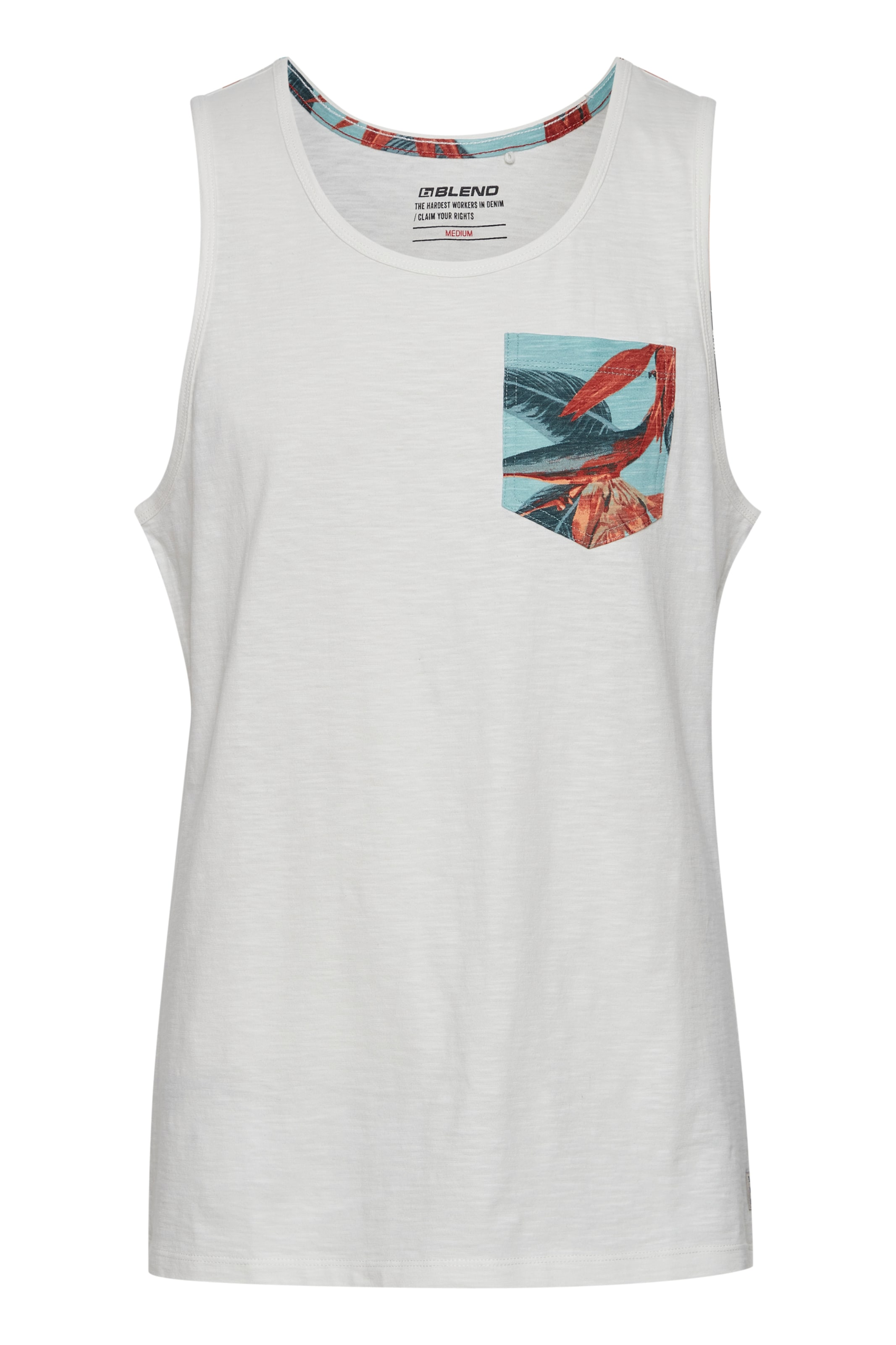 Maglietta 'Troppo' di BLEND in grigio: frontale