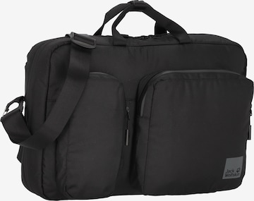 JACK WOLFSKIN Laptoptas 'New York' in Zwart