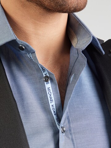 Michael Kors Regular fit Overhemd in Blauw