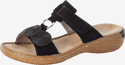 RIEKER Pantolette in schwarz, Produktansicht