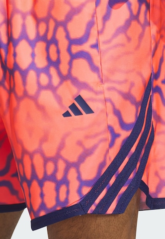 ADIDAS PERFORMANCE - Loosefit Pantalón deportivo 'Crazy Lite' en naranja