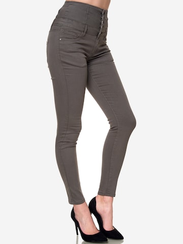 Elara Skinny Jeans in Grey