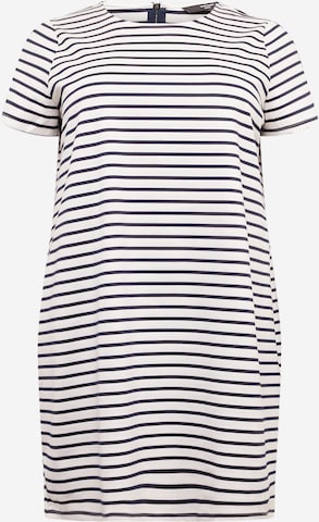 Vero Moda Curve - Vestido 'CABBY' en blanco: frente