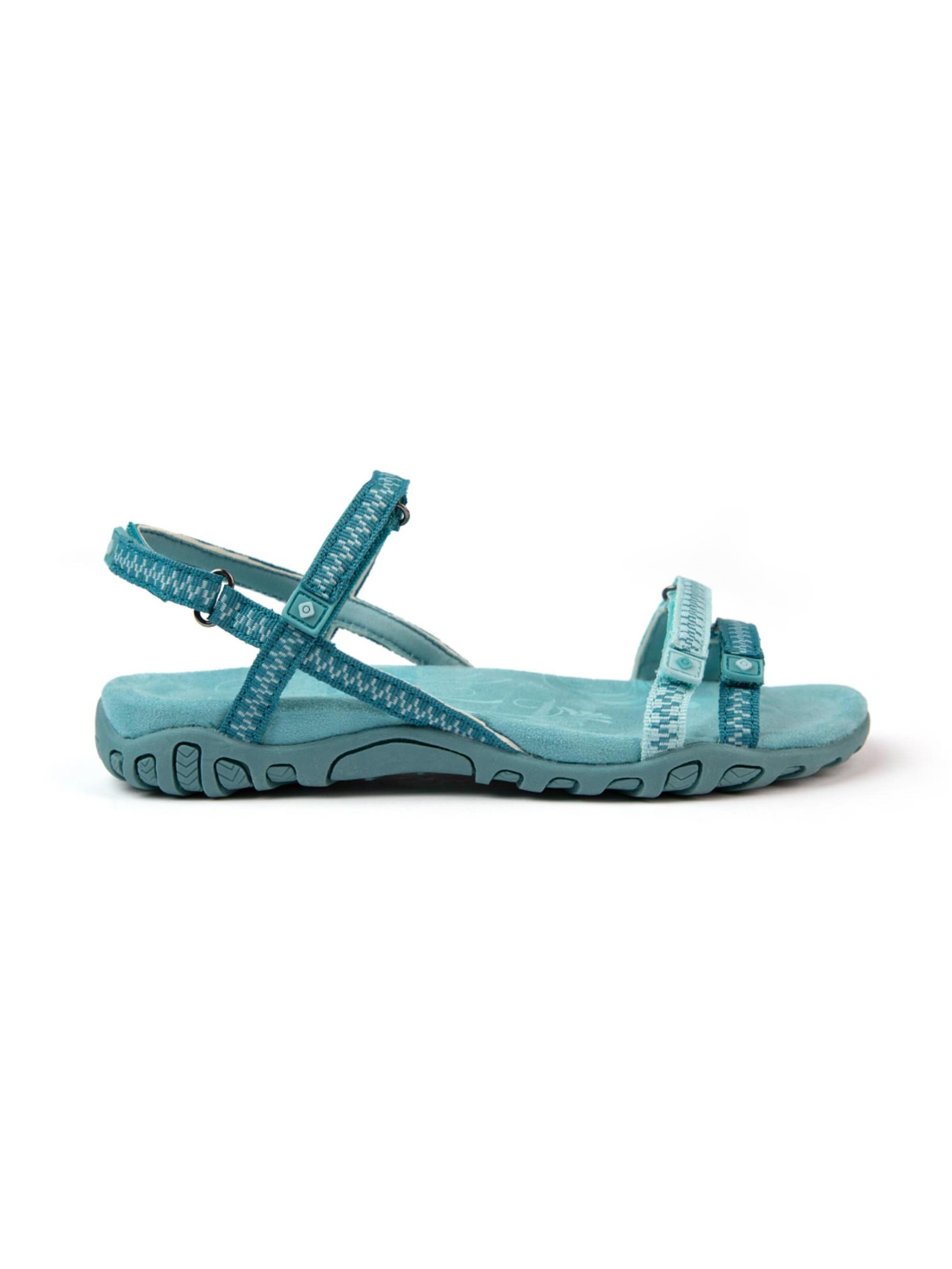 Sandales de randonnée Izas en bleu : devant