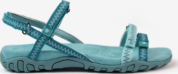 Sandales de randonnée Izas en bleu : devant