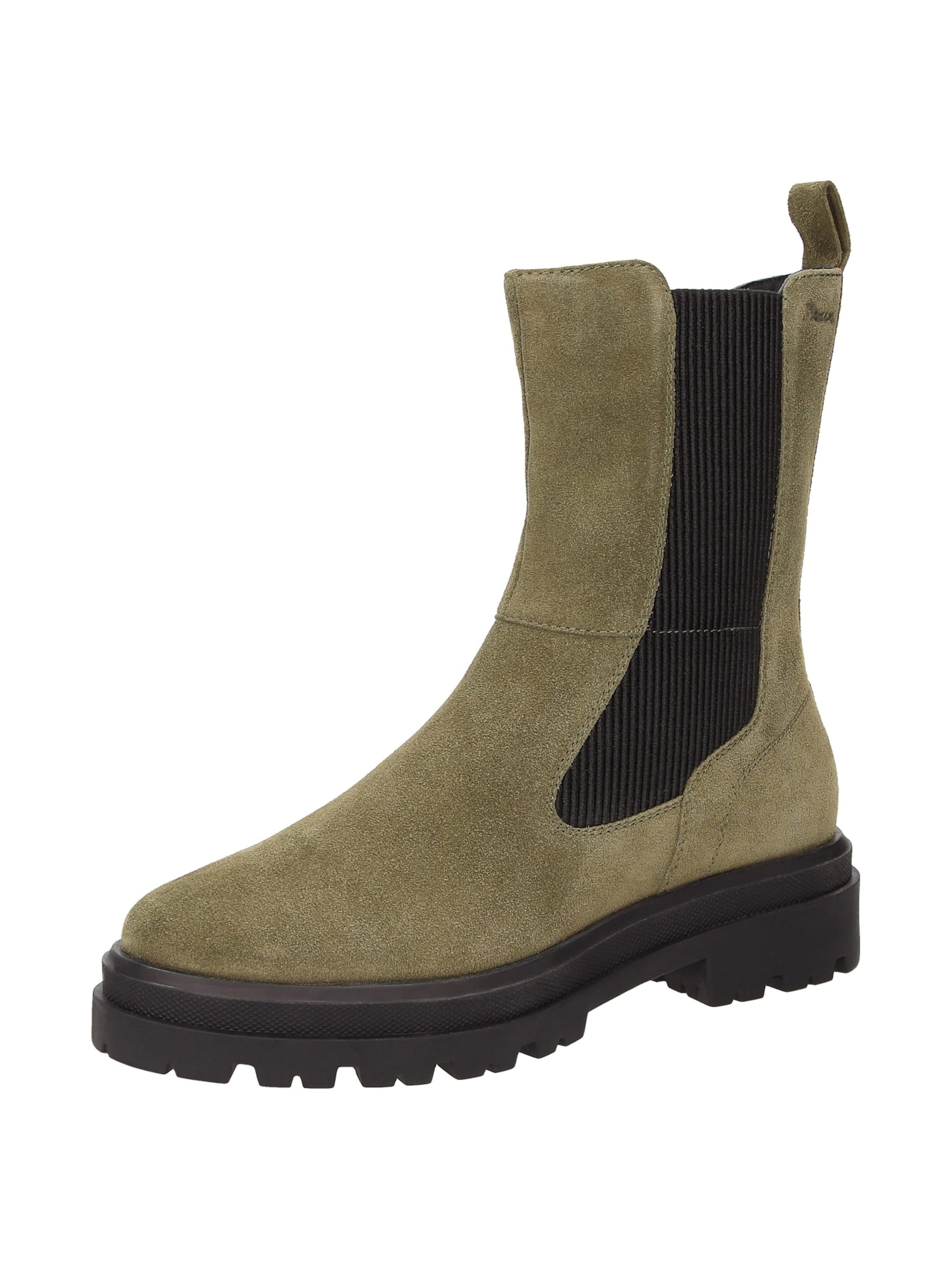 SIOUX Stiefelette 'Kuimba-707' in Grün: Vorderseite