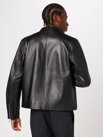 DIESEL Prehodna jakna 'METALO' | črna barva