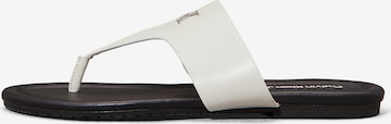 Calvin Klein Jeans Zehentrenner in Weiß: Vorderseite