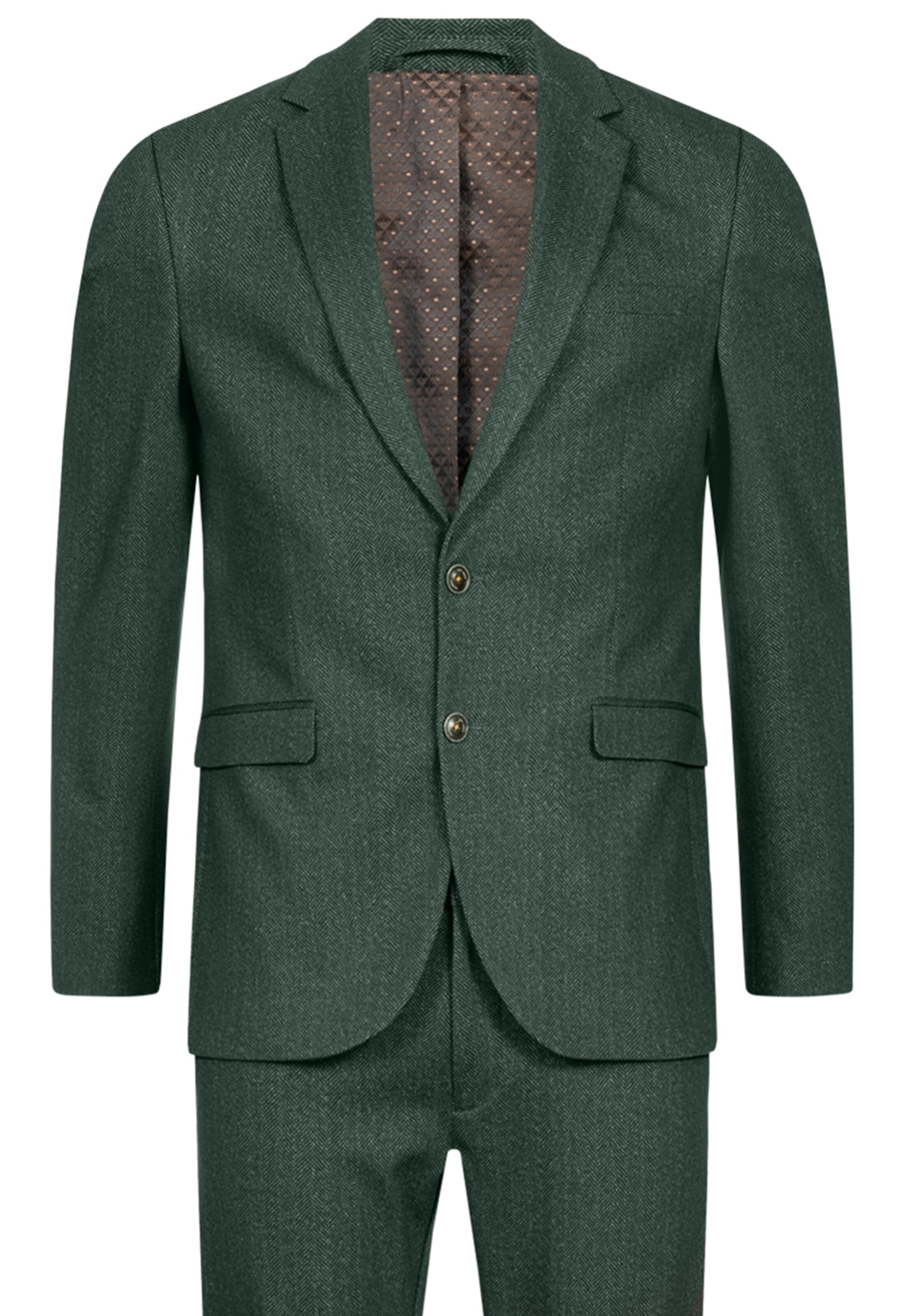 JEFF Slimfit Pak 'Luke' in Groen