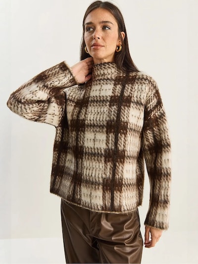Bianco Lucci Sweater 'Pullover' in S-L in Light beige, Item view