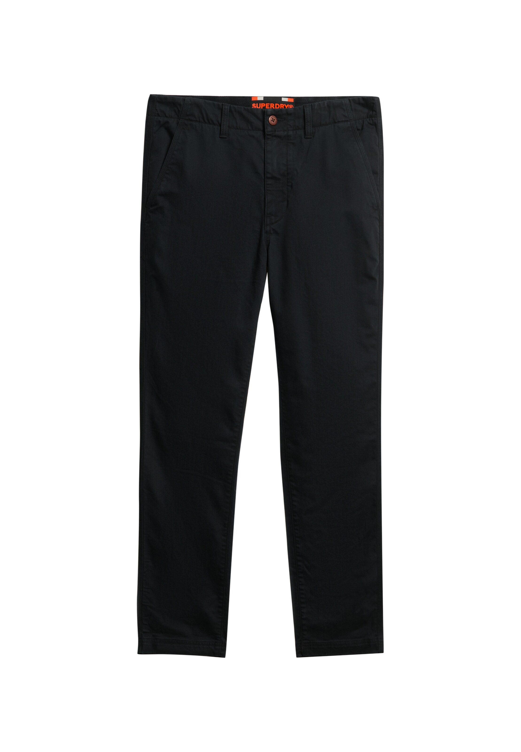 Pantalon chino Superdry en noir : devant