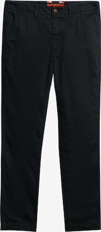 Superdry Chino in Zwart: voorkant