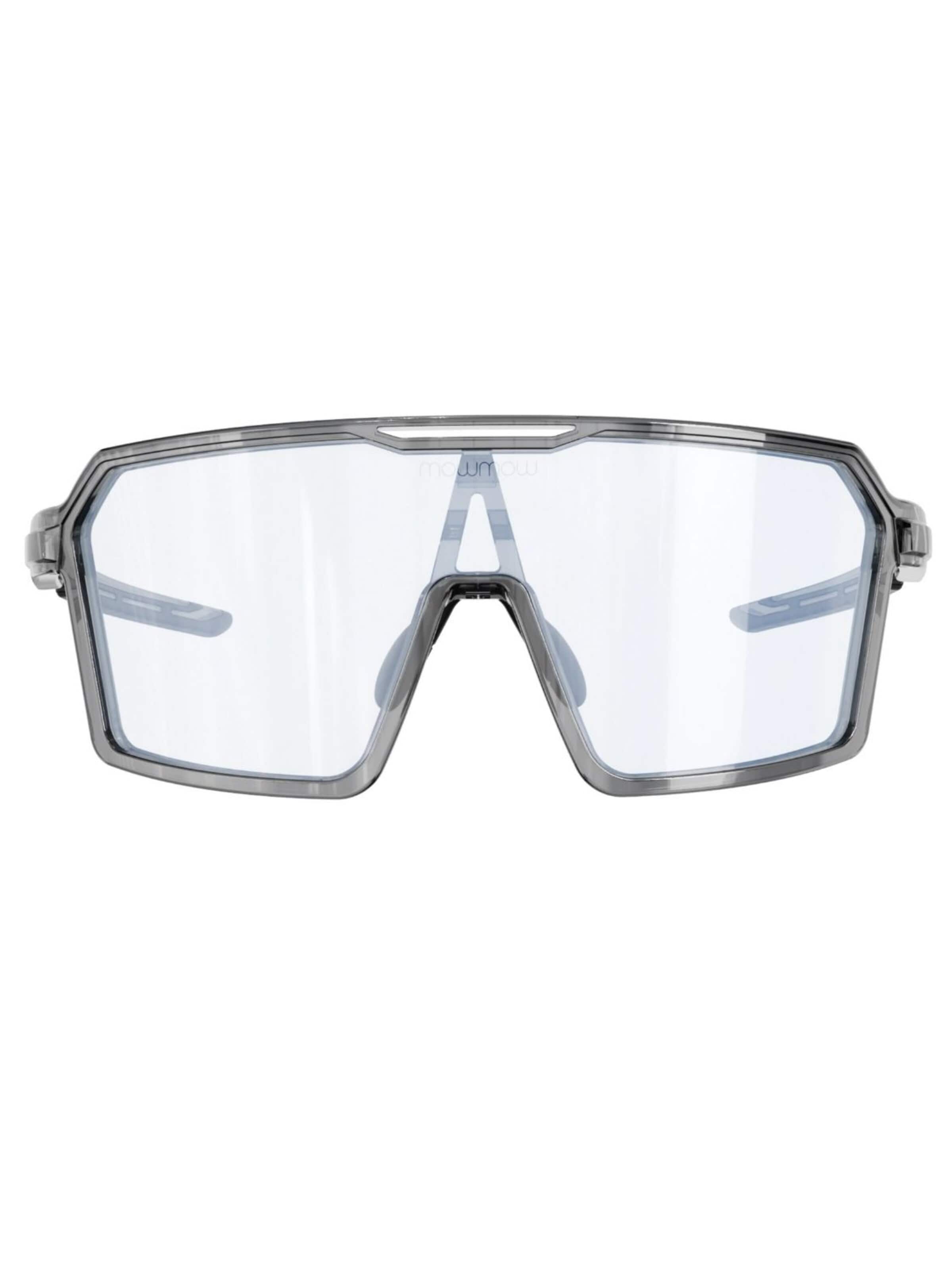 Lunettes de soleil sport 'MowMow Wizard Sunglasses - Sports Glasses - Photochromic Lens - Men - Women' Mowmow en argent
