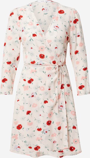 Samsoe Samsoe Robe en vert / rose / poudre / rouge, Vue avec produit