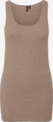 VERO MODA Top 'Maxi' in Brown: front