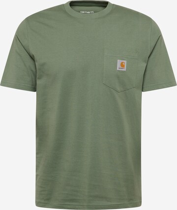 T-Shirt Carhartt WIP en vert : devant