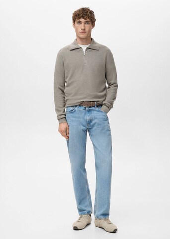 MANGO MAN Pullover 'Tenp' in Grau