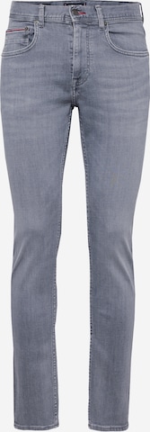 TOMMY HILFIGER Slimfit Jeans 'Flex Houston' in Grau: predná strana