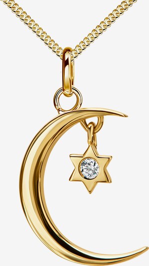 JEVELION Kette Stern in gelb, Produktansicht