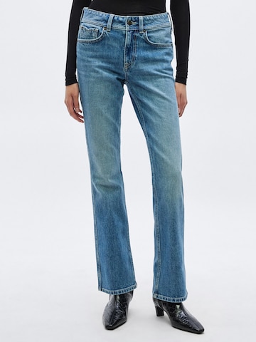 Pepe Jeans Rozkloszowany krój Jeansy 'PIPER' w kolorze niebieski: przód