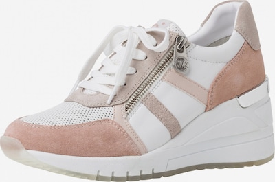 Sneaker bassa MARCO TOZZI by GUIDO MARIA KRETSCHMER di colore rosé / cipria / bianco, Visualizzazione prodotti