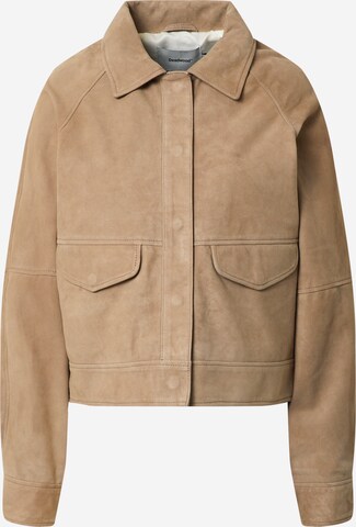 Veste mi-saison 'Kylie' Deadwood en beige : devant