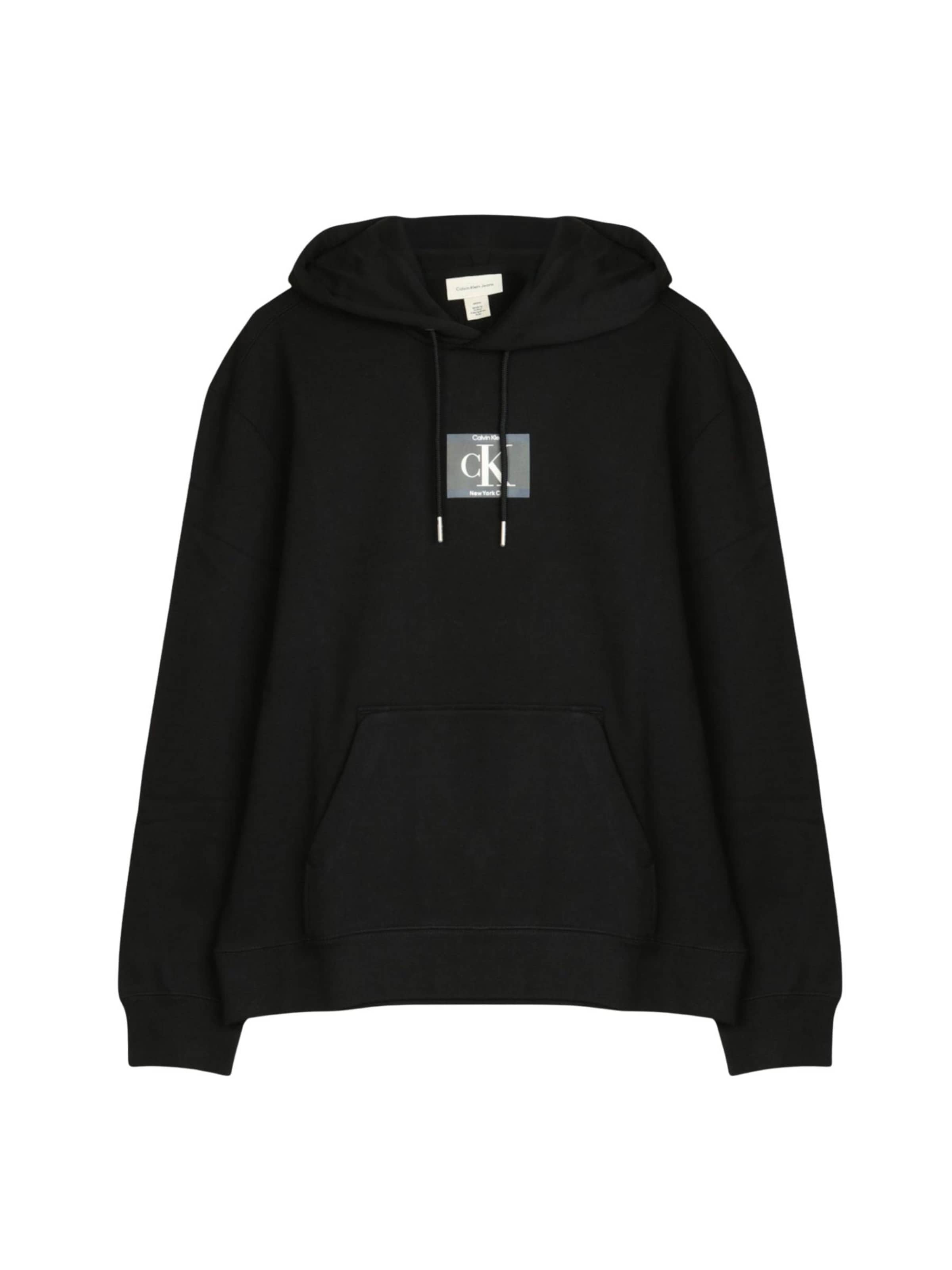 Calvin Klein Sweat-shirt 'LV04RC286G - FELPA' en noir, Vue avec produit