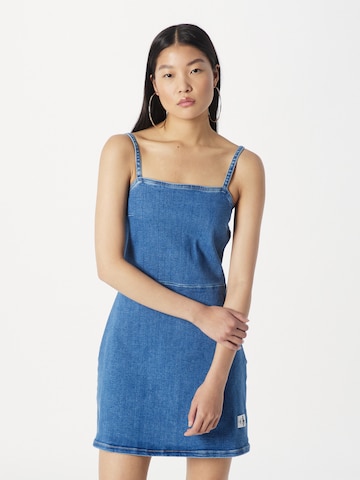 Calvin Klein Jeans Kleit, värv sinine: eest vaates