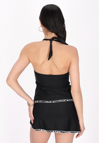 Bustier Tankini faina en noir