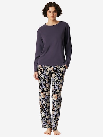 Chemise de nuit 'Mix & Relax' SCHIESSER en violet