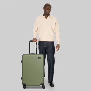 Valisette Smartbox en vert : devant