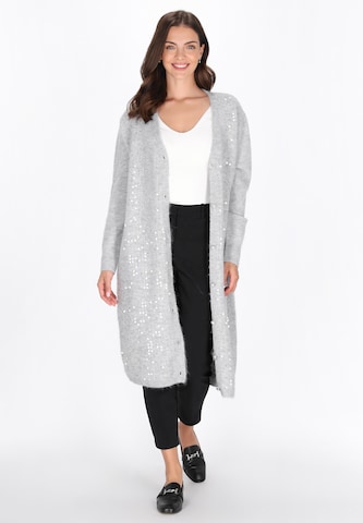 FELIPA - Cárdigan en gris: frente