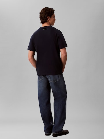 regular Maglietta di Calvin Klein Jeans in blu
