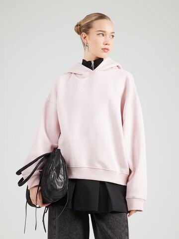 Sweat-shirt 'BIBI' TOPSHOP en rose : devant