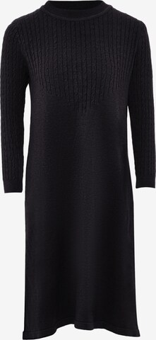 Jalene Knitted dress in Black: front