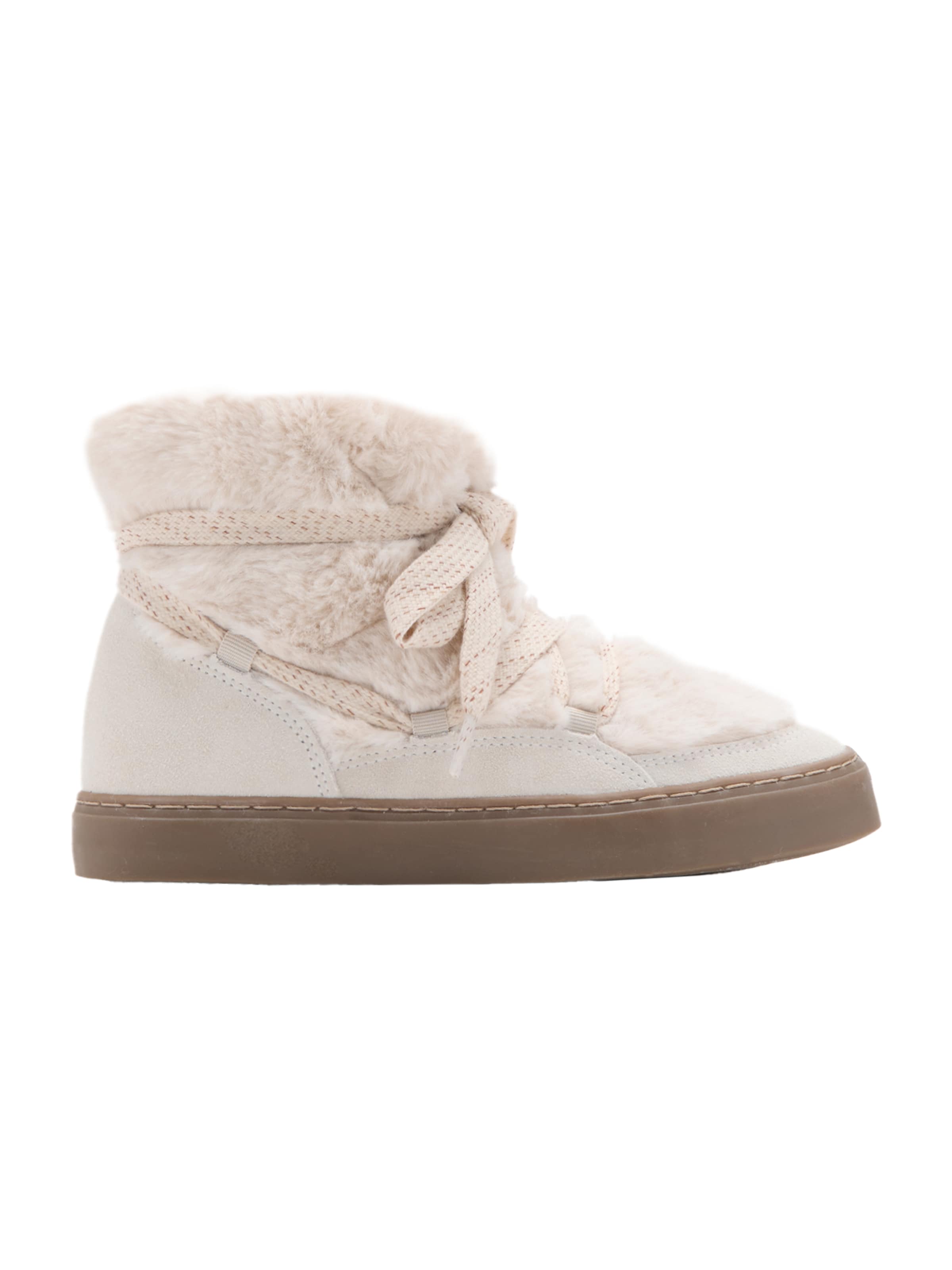 MANGO KIDS Snow Boots 'ZURI' in Beige: front