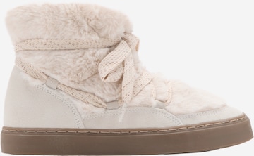 MANGO KIDS Talvisaappaat 'ZURI' värissä beige: etupuoli