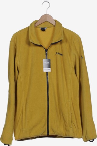 Schöffel Sweatshirt & Zip-Up Hoodie in L-XL in Yellow: front