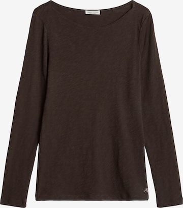 T-shirt Marc O'Polo en marron : devant