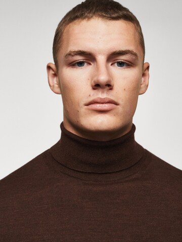 Pull-over 'Willyt' MANGO MAN en marron