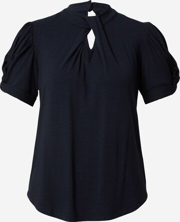Lauren Ralph Lauren - Camisa 'IRVETTE' em azul: frente