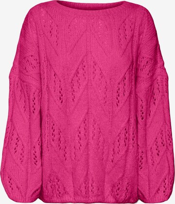 VERO MODA Sweater 'BLUEBERRY' in Pink: front