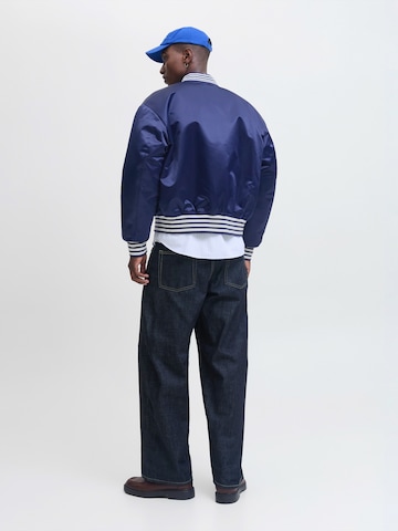 Geacă de primăvară-toamnă 'JORMEADOWS' de la JACK & JONES pe albastru