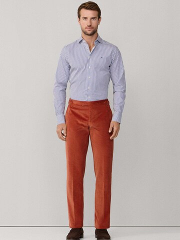 Coupe slim Pantalon chino 'Kensington' Hackett London en orange